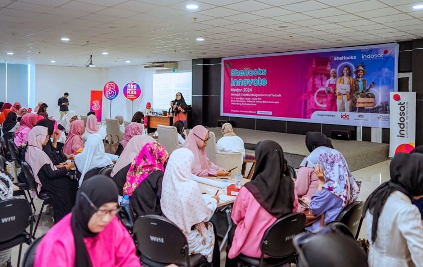 Indosat Ooredoo Hutchison Gelar SheHacks Innovate, Dorong Perempuan di Sumatra Utara Kembangkan Bisnis dengan Teknologi