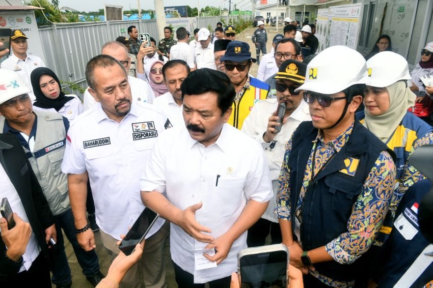 Pj Gubernur Sumut dan Menko Polhukam Tinjau Venue Sport Centre: Progres Stadion 71,8% dan Pastikan Rampung Akhir Juli