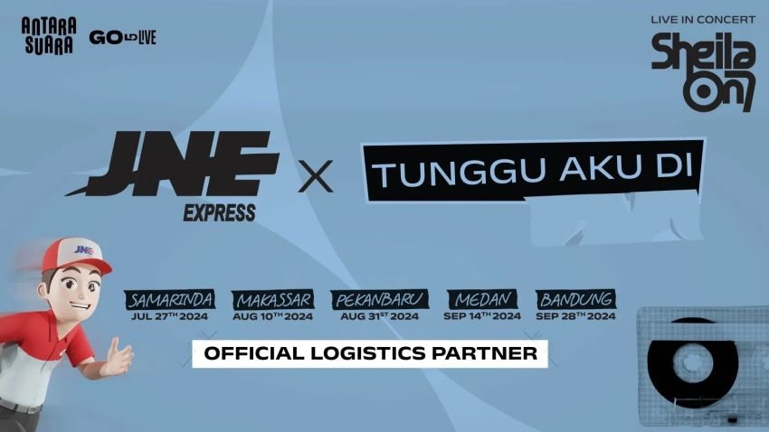 JNE Express Menjadi Mitra Logistik Resmi Konser Sheila On 7 “Tunggu Aku Di” di 5 kota