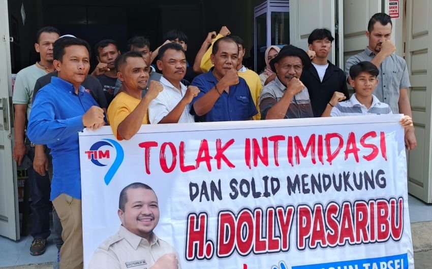 Tim 9 Harapkan Masyarakat Tapsel Kawal Balon Dolly-Buchari dari Kelompok yang Tak Bertanggungjawab