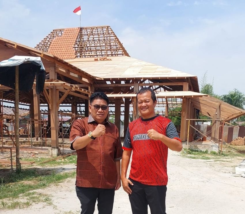 Pandepokan Pujaksuma Sedang Tahap Pembangunan, Ini Kata Presiden Puja Kesuma Eko Sopianto : 'Mari Gotong Royong Poro Sedulur'