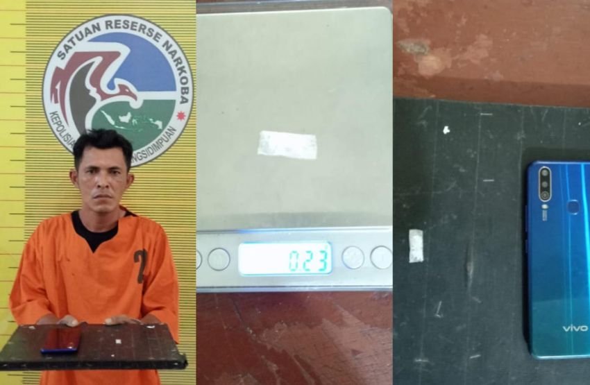 Tim Satresnarkoba Polres Padangsidimpuan Bekuk Godok, Kapolres : Ini Upaya Kelanjutan Perangi Narkotik
