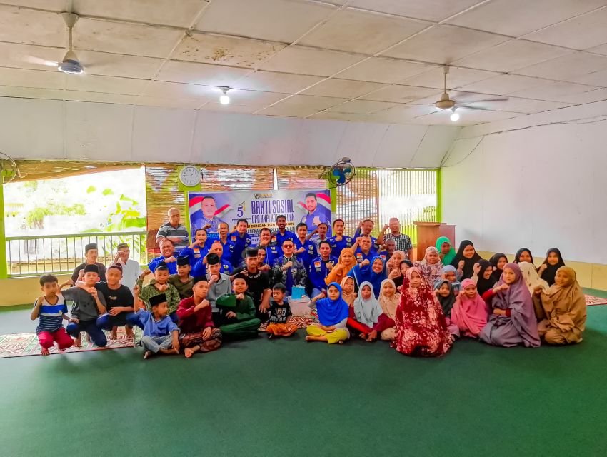 HUT ke-51 KNPI, DPD KNPI Medan Berbagi dengan Anak Panti, Ini Kata Reza