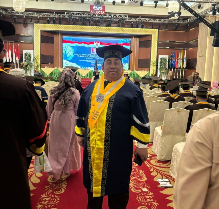 Gelar Wisuda ke-72, Ketum DMDI Said Al Idrus Jadi Alumni Unpab Medan, Doakan Rektor  Dr Mhd Isa Indrawan Diberikan Kesehatan