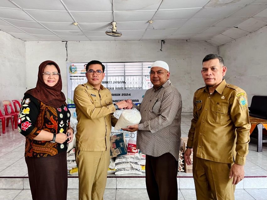 Harkopnas ke-77, Dinas Koperasi Sumut Baksos ke Panti Asuhan, Bentuk Kepedulian Terhadap Anak-Anak