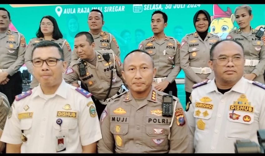 Sambut PON XXI/2024, Ditlantas Poldasu-Dishub Sumut Prioritaskan Atlet