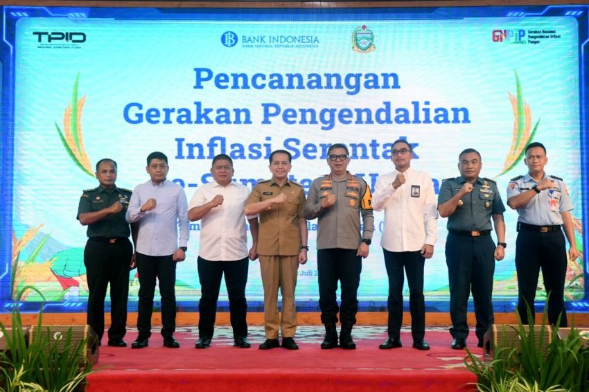 Pj Gubernur Agus Fatoni Pimpin High Level Meeting Tim Pengendali Inflasi Daerah