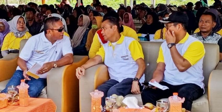 Pemkab Gelar Marharoan Bolon di Kecamatan Gunung Malela dan Silahturahmi dengan Masyarakat