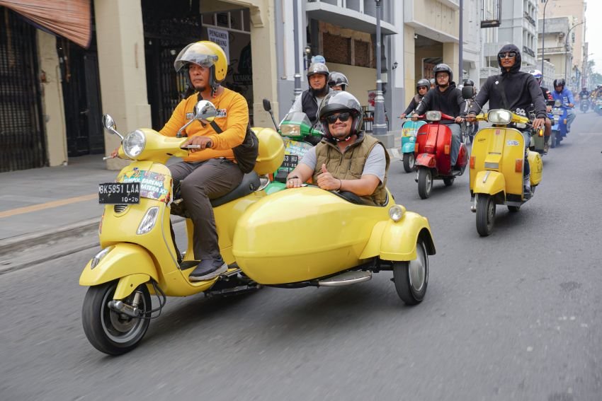 Bobby Nasution Ingin Rasa Solidaritas dan Kekeluargaan Anak-Anak Vesva Tertanam