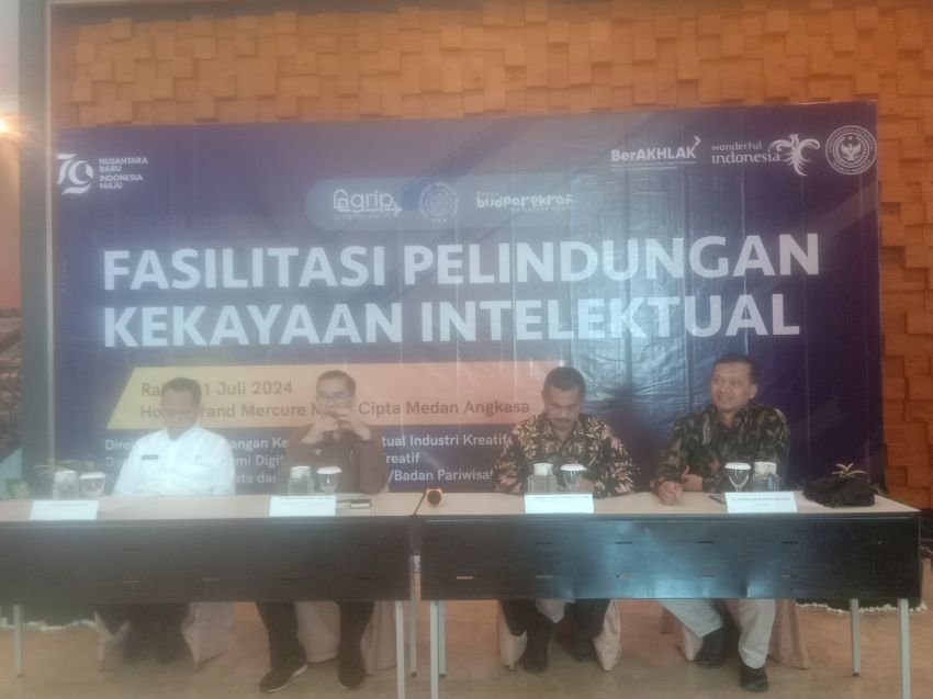 Kemenparekraf Gelar Workshop Fasilitasi Pelindungan Kekayaan Intelektuan Bagi UMKM