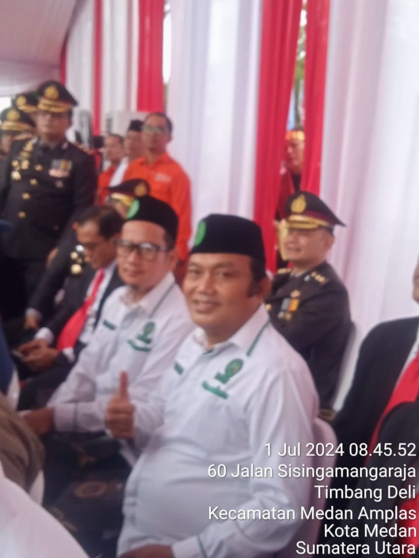 Pengurus Bakopam Sumut Hadiri HUT Bahayangkara ke 78, Ibnu : Kehadiran Polri Sangat Dibutuhkan Masyarakat