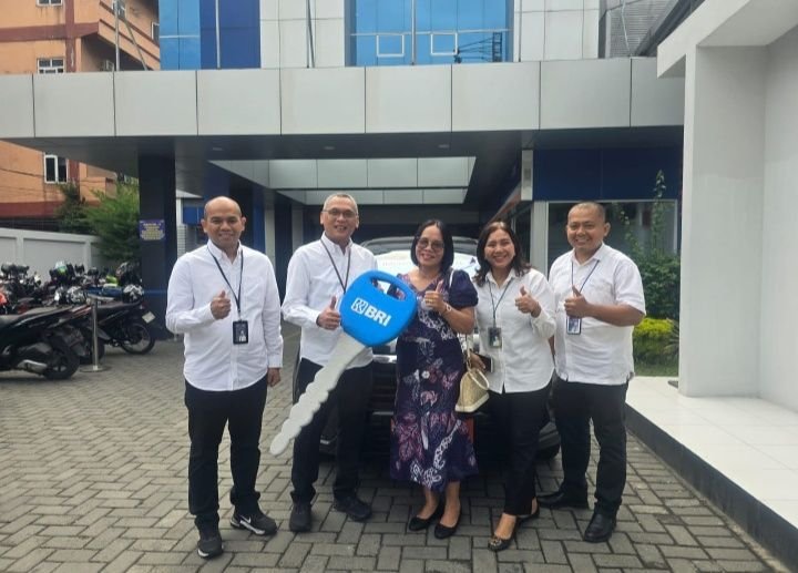 Hadiah Undian Simpedes BRI Branch Office Medan Sisingamangaraja Bikin Nasabah Terharu Dapat Mobil BRV S MT 1500 CC