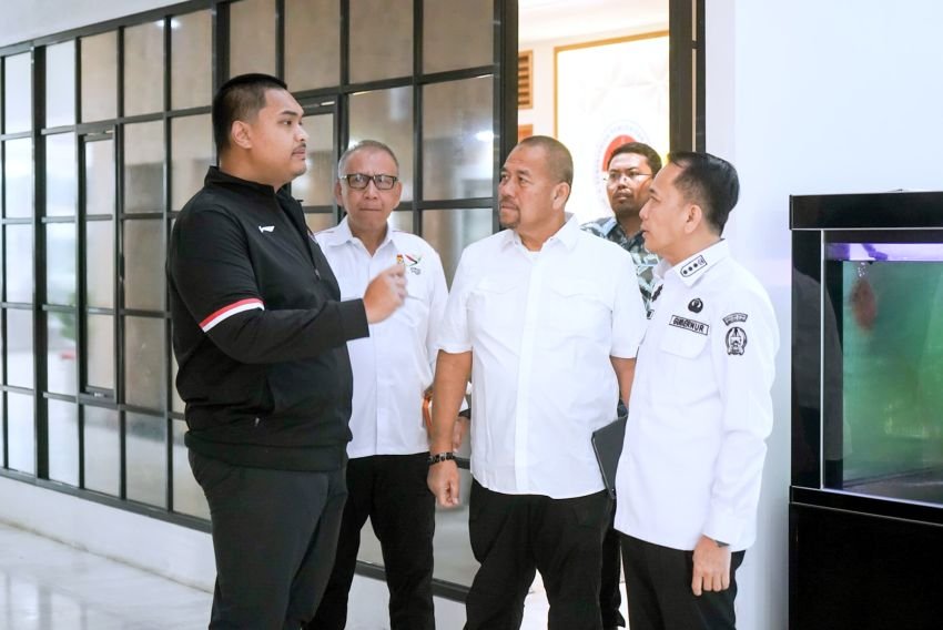 Pj Gubernur Sumut Agus Fatoni Bersama Menpora Pastikan Persiapan PON XXI Wilayah Sumut Selesai Tepat Waktu