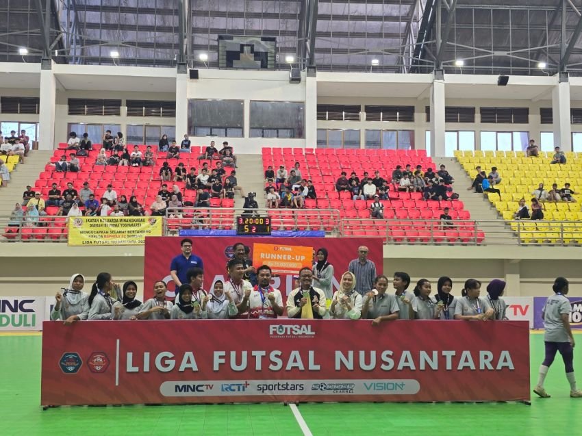 Tim Futsal Putri Riau KS Futsal sukses Juara 2, Ini Pesan