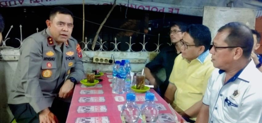 Kapolda Sumut Irjen Pol Whisnu Hermawan Februanto  ke Warkop Jurnalis, Ini Yang Disampaikan