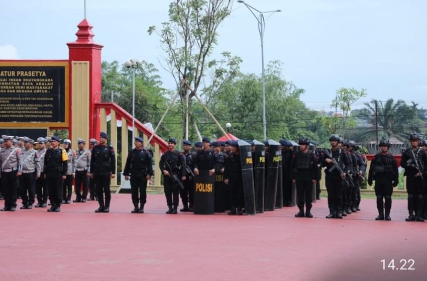 Apel Pengecekan Personel Ops Hatra Toba, Pastikan Kelancaran PON XXI 2024