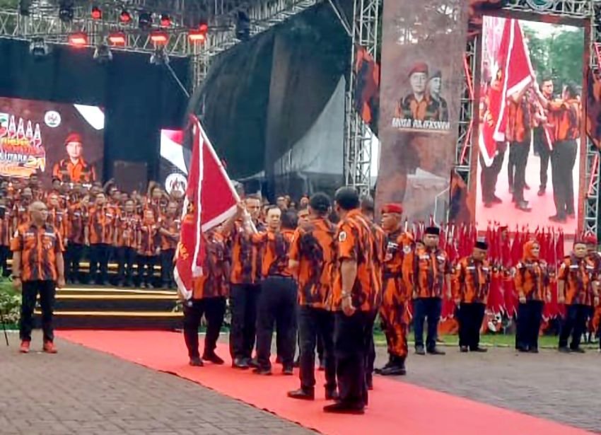 Ketum MPN PP Japto Lantik Pengurus MPW Pemuda Pancasila Sumatera Utara Periode 2022-2027, Ketua Musa Rajekshah dan Sekwil Ikbal Hanafi Hasibuan