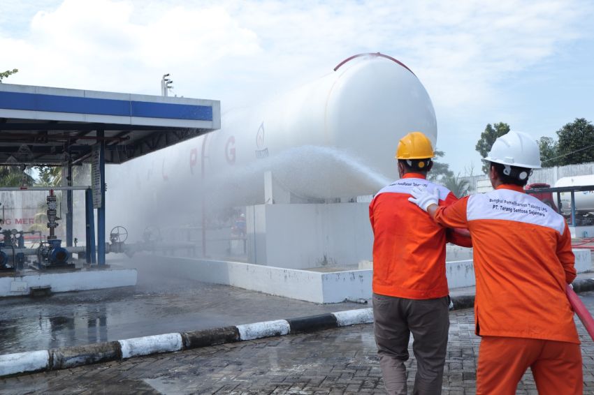 Gelar Simulasi PKD, Pertamina Patra Niaga Sumbagut Asah Kesiapsiagaan Petugas SPBE