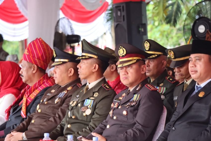 Kapolresta Deli Serdang Hadiri Upacara Peringatan Hari Kemerdekaan Republik Indonesia yang Ke-79