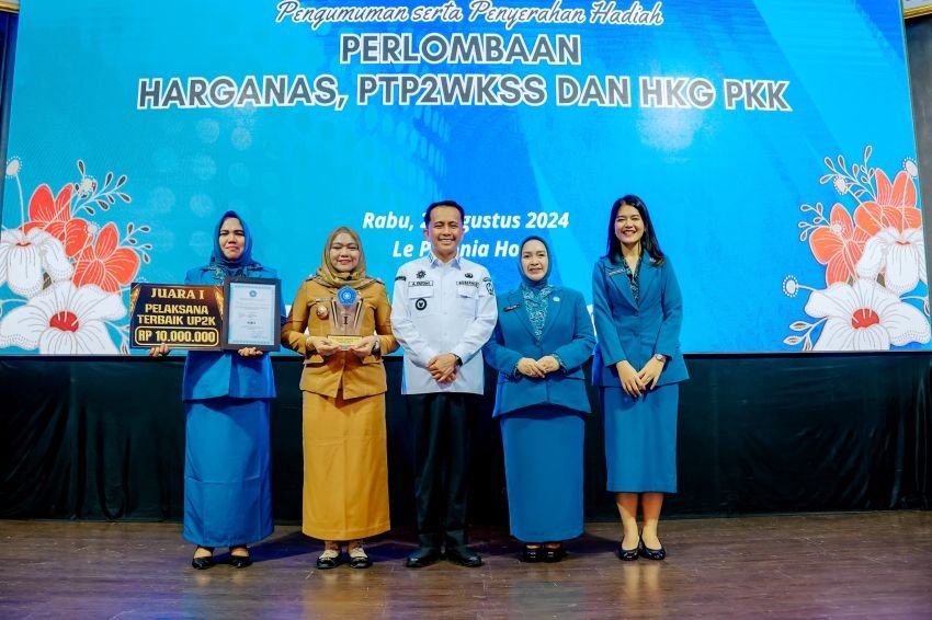Tiga Kelurahan Kota Medan Raih Juara Pertama Perlombaan yang Digelar TP PKK Provinsi Sumut