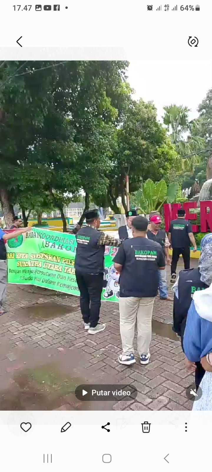 Bakopam Sumut Sosialisasikan Pilkada Damai 2024 di Medan, Binjai,Langkat dan Tanah Karo