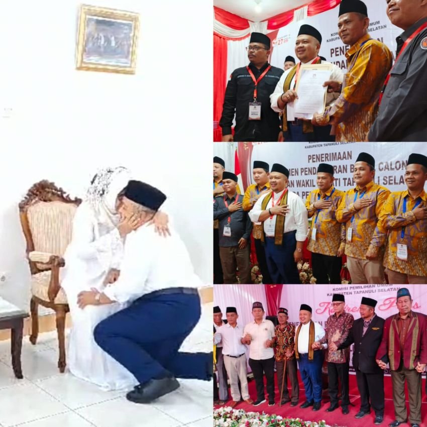 Restu Ibunda,   Dolly Pasaribu Resmi Daftar sebagai Calon Bupati Tapanuli Selatan 2024-2029