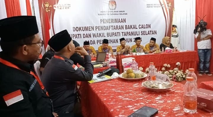 Pendaftaran Calon Kepala Daerah Tapsel Dimulai, Bawaslu : Ini yang Perlu Ketahui!