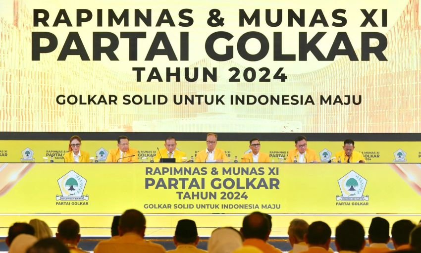 Rapimnas Partai Golkar Terima Pengunduran Diri Airlangga Hartarto, Sahkan Plt Ketum Partai Golkar serta Sepakati Munas XI Partai Golkar Digelar Sore N