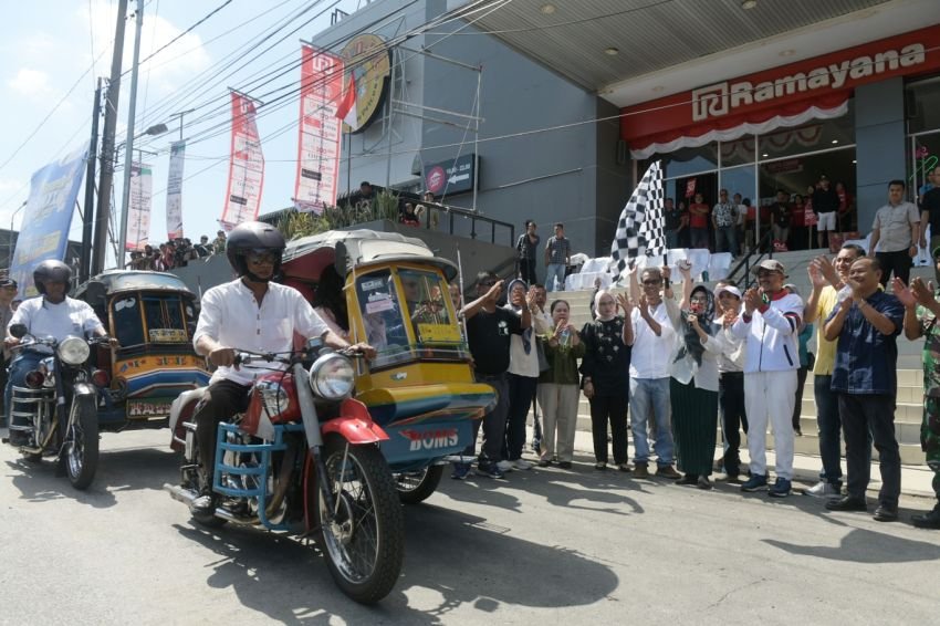 Sambut dan Semarakkan PON XXI,  Pemprov Sumut, Pemko dan KONI Siantar Gelar Pertandingan Catur, hingga Parade Becak BSA