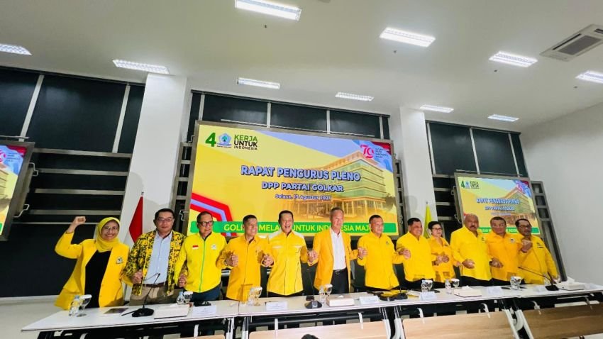 Agus Gumiwang Kartasasmita Resmi Menjadi Plt Ketua Umum Partai Golkar