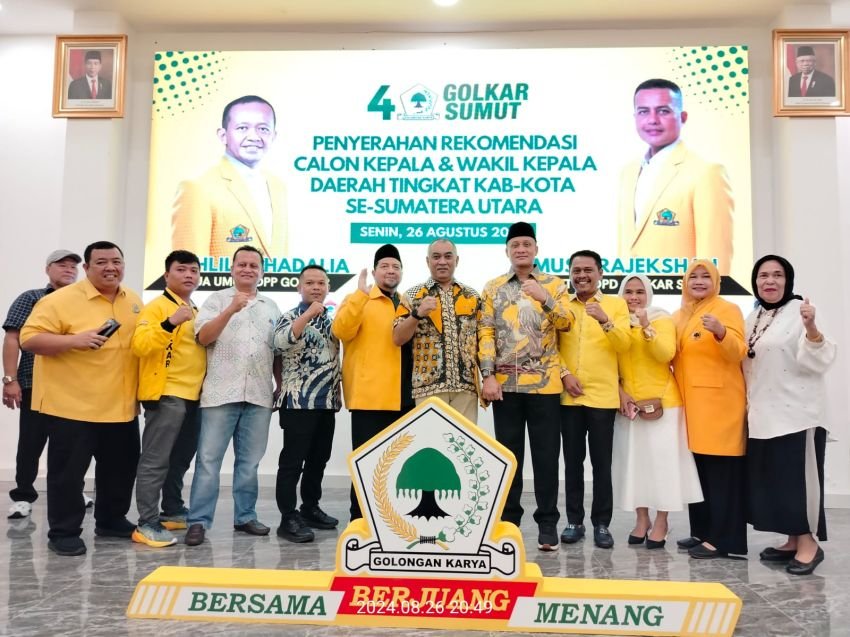 Partai Golkar Resmi  Dukung Harun Mustafa Nasution dan Iwan Habib Nasution, Iwan Habib: Jadikan Madina Lebih Sejatera dan Maju