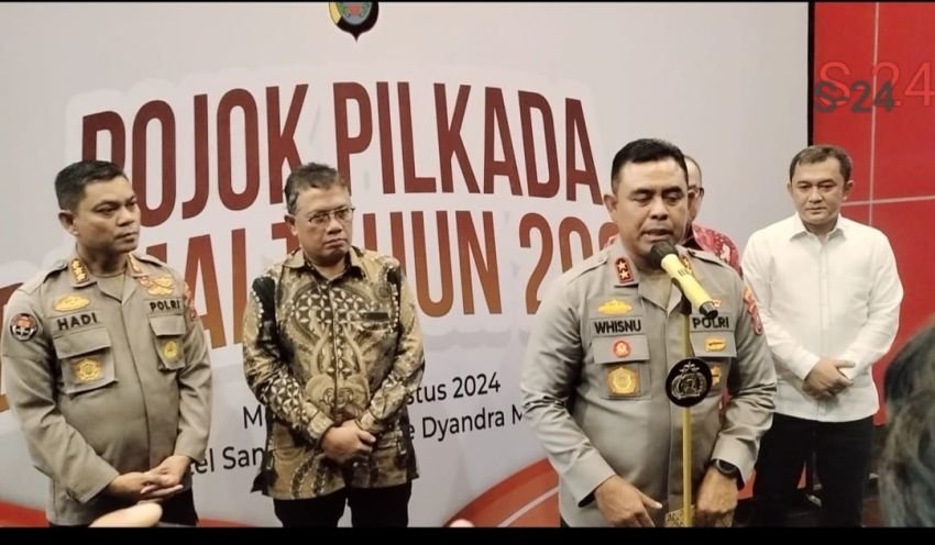 Pojok Pilkada Damai 2024"  Kapolda Sumut Ajak Tokoh Masyarakat Turut Jaga Kamtibmas di Sumut