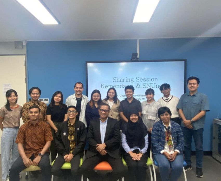 Plh. Dirjen Bina Adwil Kemendagri Bertukar Gagasan Dengan Mahasiswa Indonesia di Seoul National University