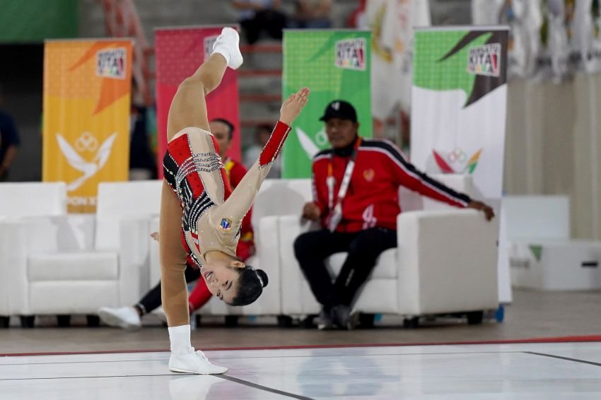 Cerita Atlet Senam Aerobic Krischayani Kurniawan Sabet Emas, Sempat Muntah Karena Nervouse