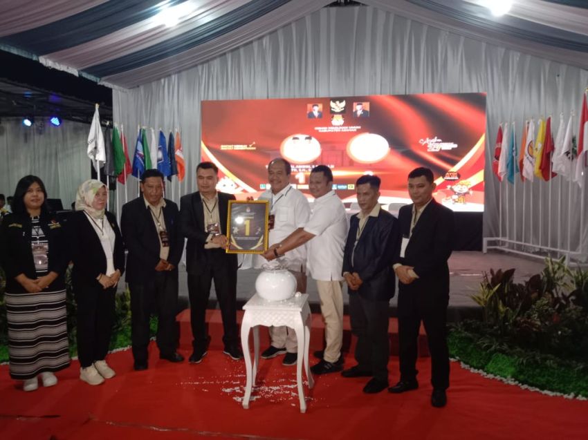 Taufik - Rianto Peroleh No Urut Satu Paslon Bupati - Wakil Bupati Asahan Periode 2024 - 2029