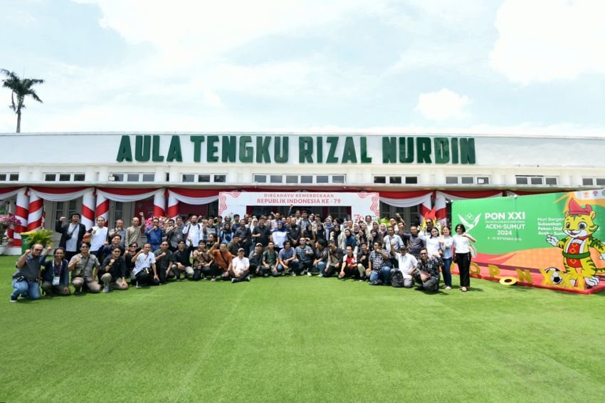 Pj Gubernur Agus Fatoni Motivasi Awak Media Tunjukkan Sumut sebagai Tuan Rumah PON yang Baik