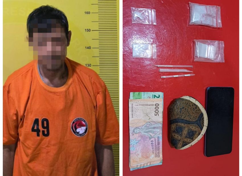 Nekat Jual Sabu, Pria Ini Berhasil Ditangkap SatRes Narkoba Polres Asahan
