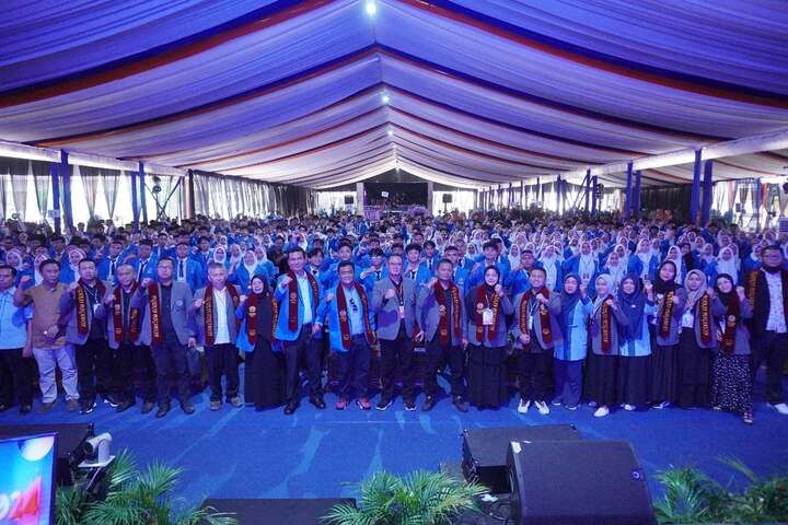 Sekitar 700 Mahasiswa Baru Ikut PKKMB Fakultas Hukum UMSU 2024