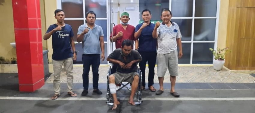 Polsek Medan Barat Tembak Residivis Pelaku Pencurian