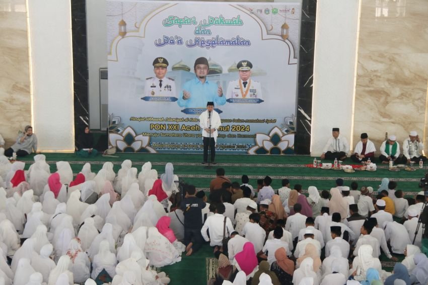 Pj Gubernur Sumut Agus Fatoni Ajak Masyarakat Padangsimpuan Ambil Peran Meriahkan PON XXI