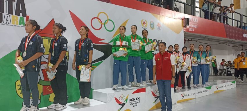 Atlet Taekwondo Sumut Sumbang Emas dan Perunggu di Hari Ketiga PON XXI