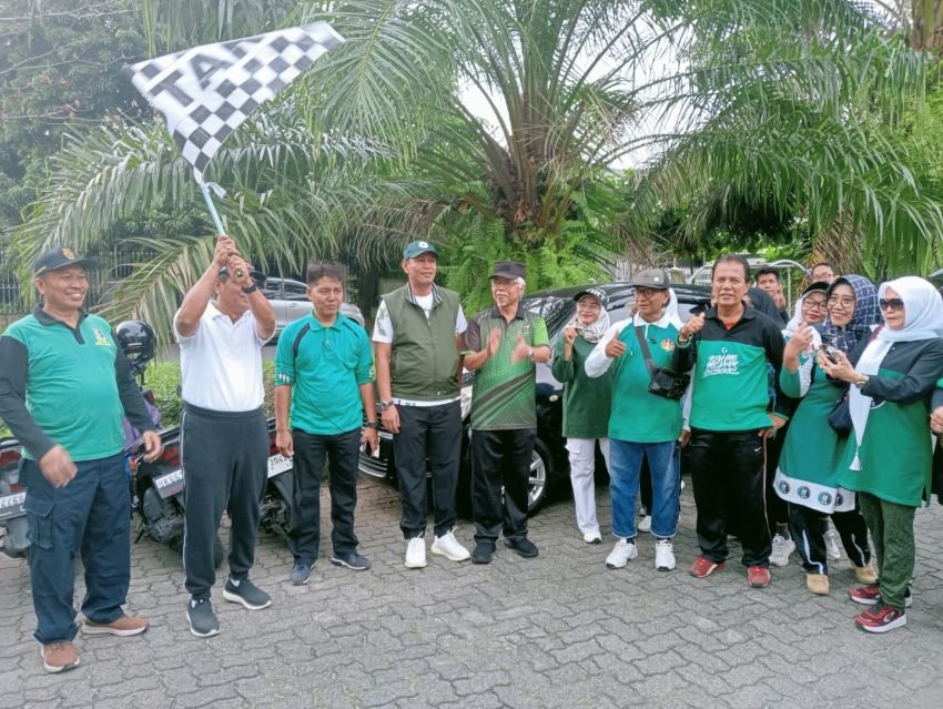 Sejumlah Tokoh Semarakkan Jalan Sehat Digelar KAHMI Sumut