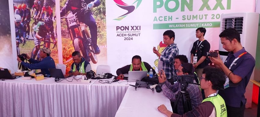 PB PON Wilayah Sumut Sediakan 20 Media Center, Dilayani Volunteer, Konsumsi dan Wifi pun Gratis