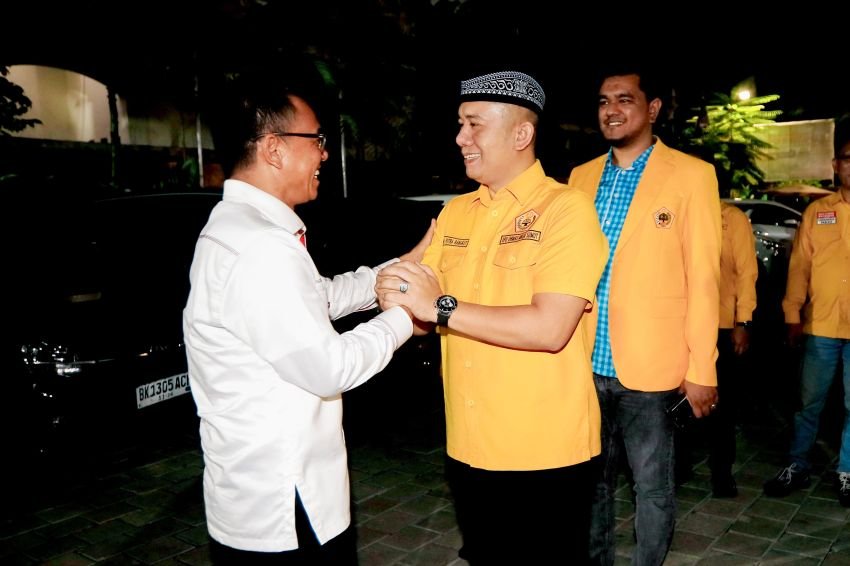 Kunjungi Calon Wakil Walikota Medan, Ini Kata Darma Rangkuti