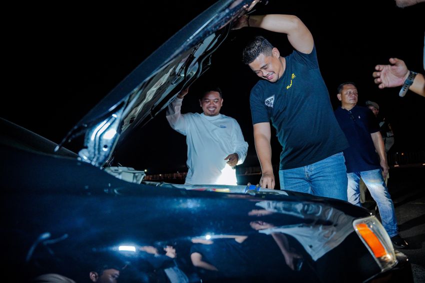 Di The Night Race Show, Bobby Nasution Unjuk Kebolehan Adu Kecepatan dengan Putra Ijeck