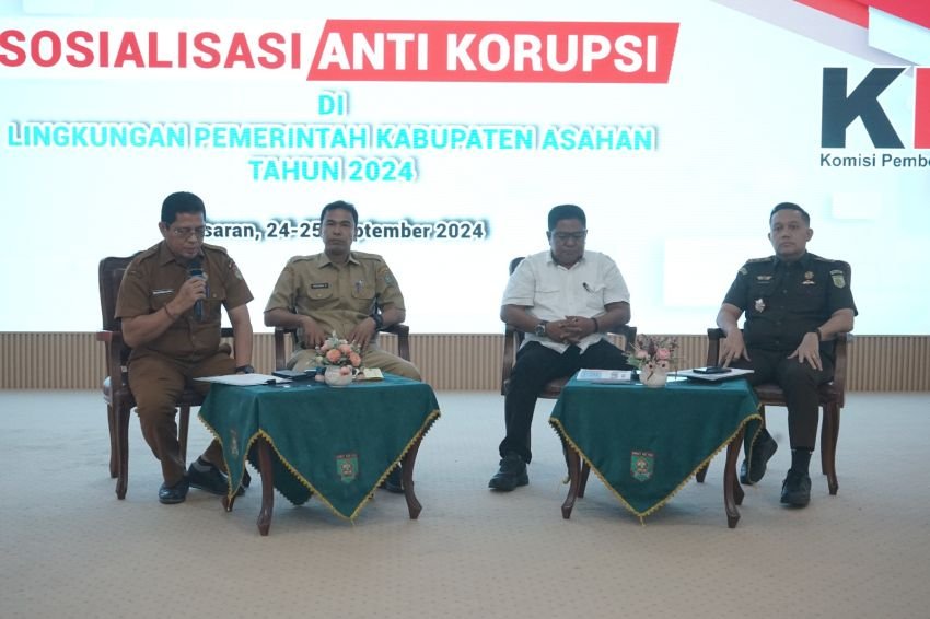 Pemkab Asahan Gelar Sosialisasi Anti Korupsi di Lingkungan Pemkab Asahan