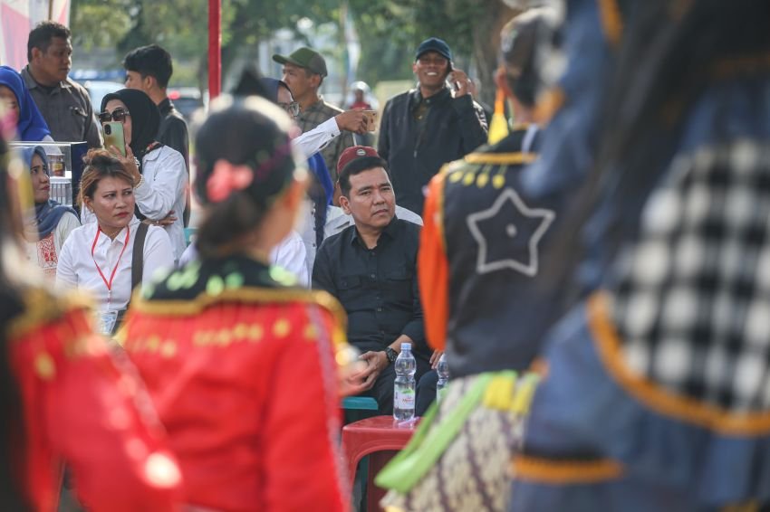 Hasan Basri Sagala "Diculik" Anggok Damar Sasongko, Cawagubsu : Komitmen Seni Budaya Lokal Sumut