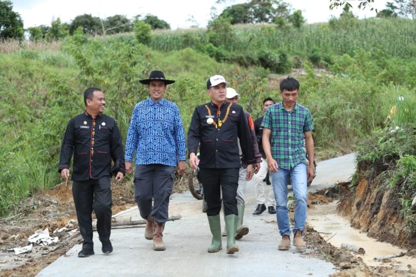 Staf Khusus Menteri Koordinator Marves RI, Tinjau Food Estate Pakpak Bharat