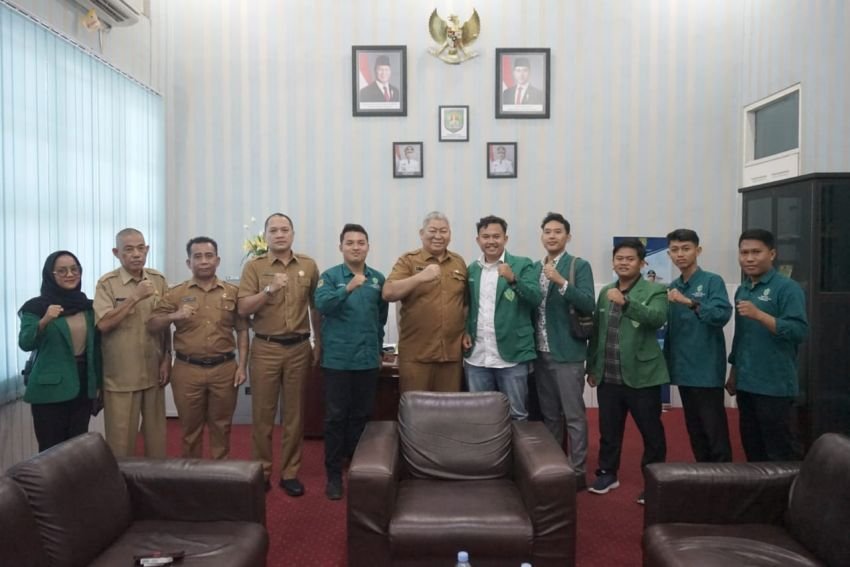 Jelang HUT Ikatan Pelajar Al-Washliyah Audensi Dengan Sekda Asahan