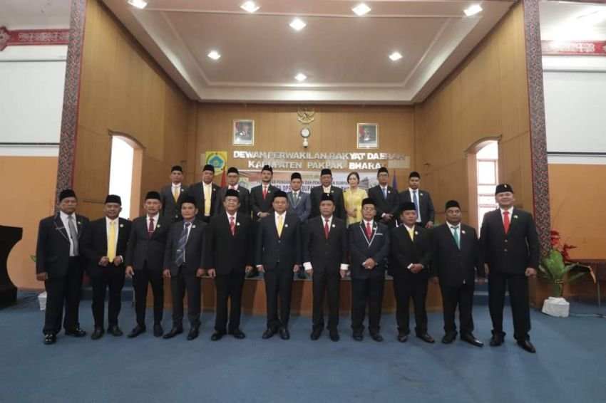 Pjs.Bupati Pakpak Bharat Hadiri Pelantikan DPRD Periode 2024-2029